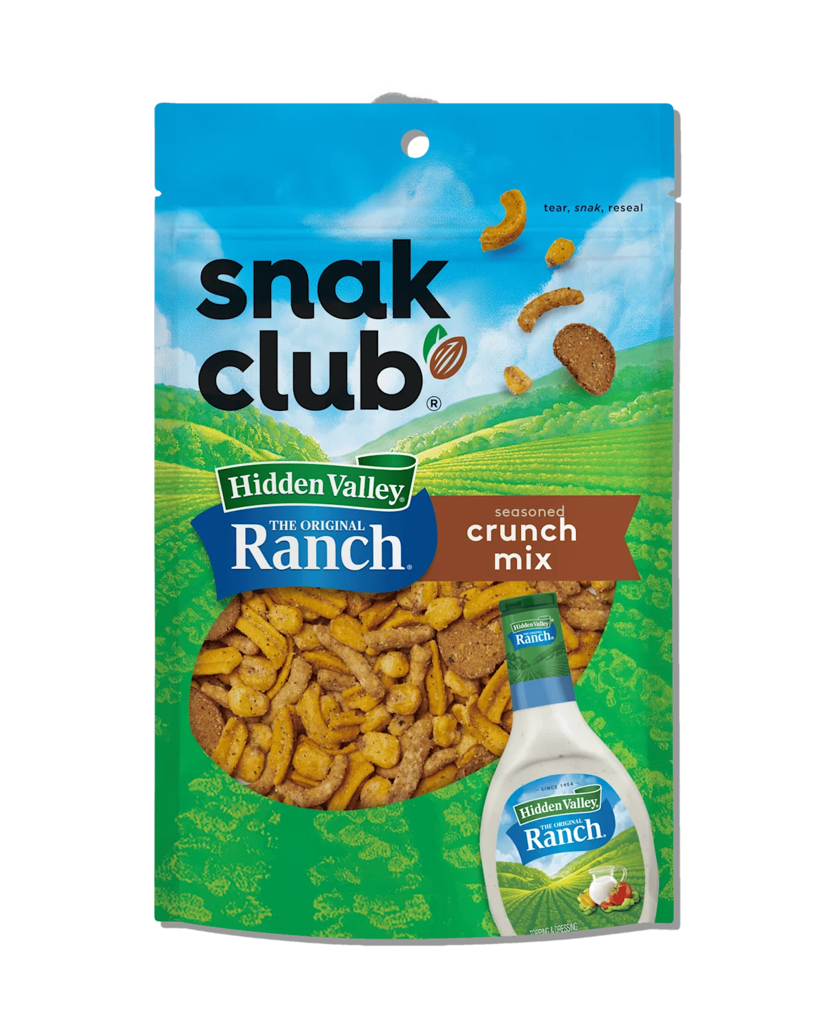 Snak Club® Crunch Mix With Hidden Valley® Ranch Seasoning
