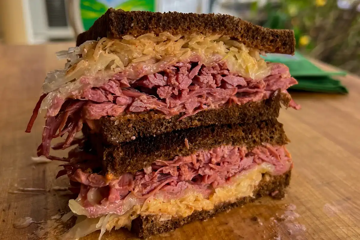 Ranch Reuben sandwich