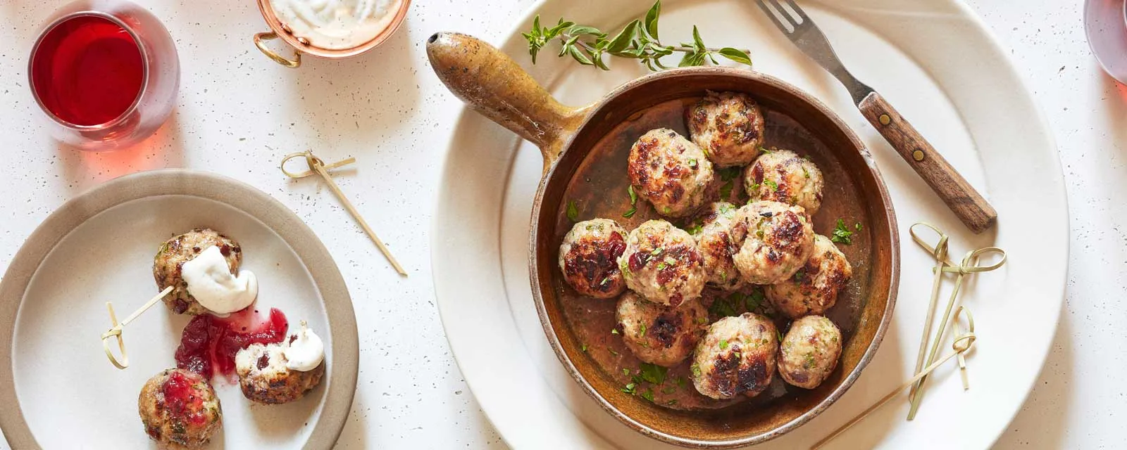 Cranberry Ranch Turkey Meatballs