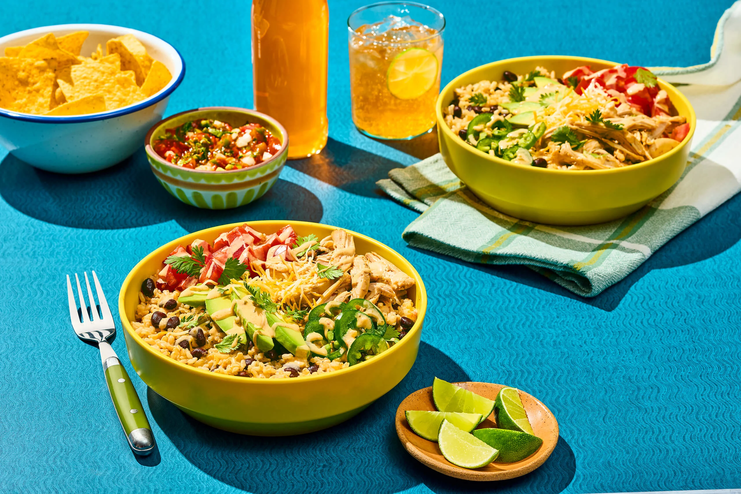 Multicooker Ranch Chicken Taco Rice