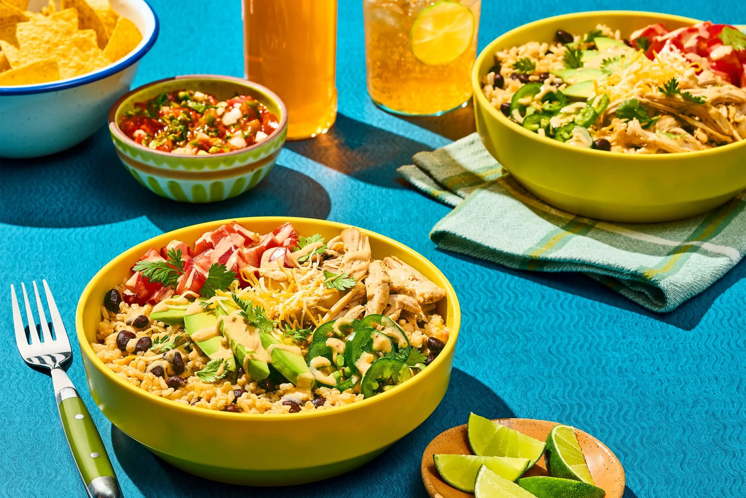Multicooker Ranch Chicken Taco Rice