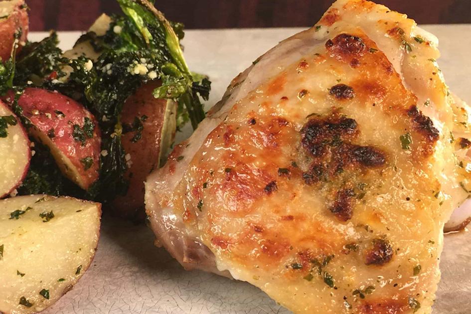 Garlic Parmesan Ranch Chicken with Potatoes | Hidden Valley™ Ranch
