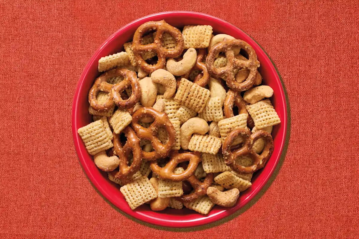 Spicy Ranch Party Snack Mix image