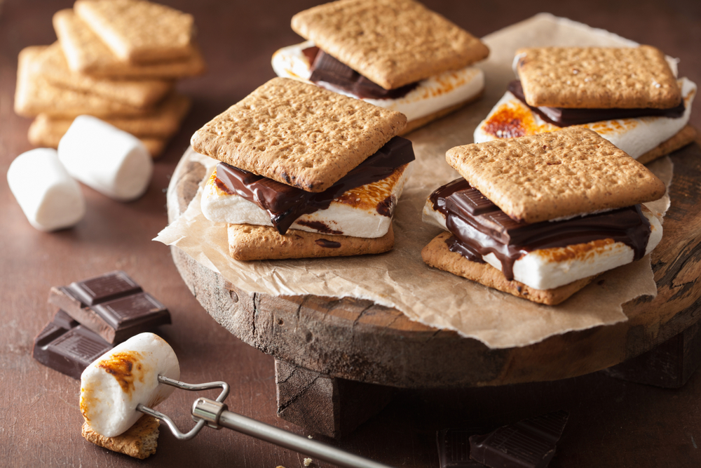 Girl-Scouts-of-America-Inventing-Smores-Marshmallow-Graham-Cracker-Chocolate 1018468210