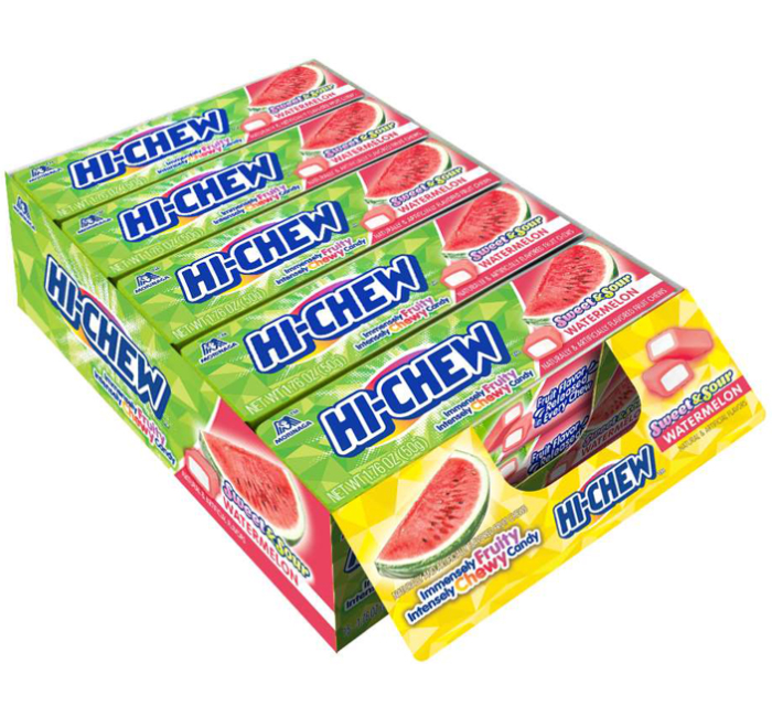 Hi-Chew-Sweet-Sour-Watermelon-Stick-Chewy-Fruit-Candy 10660