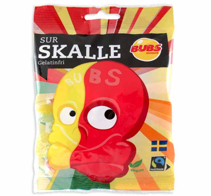 Bubs-Godis-Sour-Gummy-Skulls-Skalle 64108