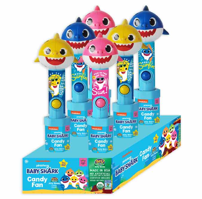 Candyrific-Baby-Shark-Character-Fan-with-Organic-Jelly-Beans 13479C
