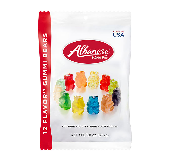 Albanese-Worlds-Best-Gummi-Bears-12-Flavor-Peg-Bag 53348