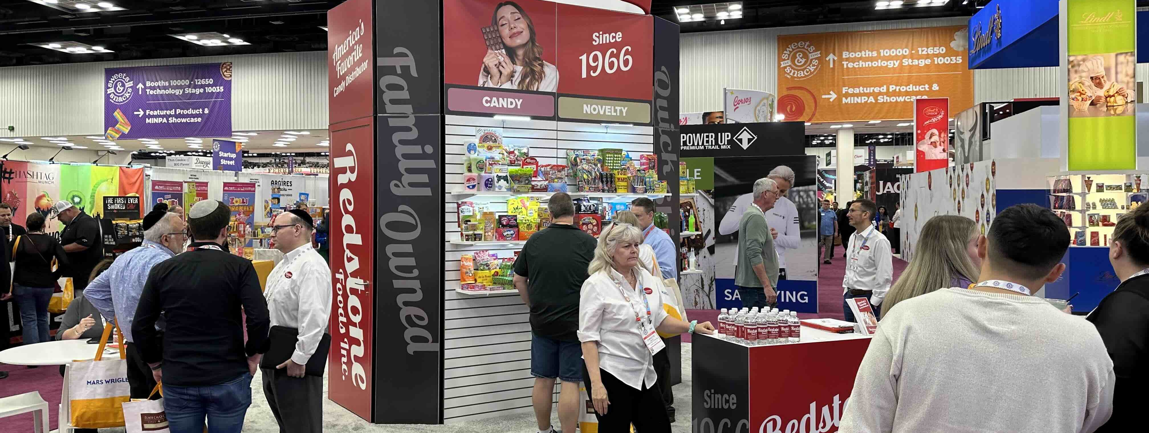 Redstone-Foods-Booth-Sweets-and-Snacks-Expo-Tasty-Trends-SSE2024