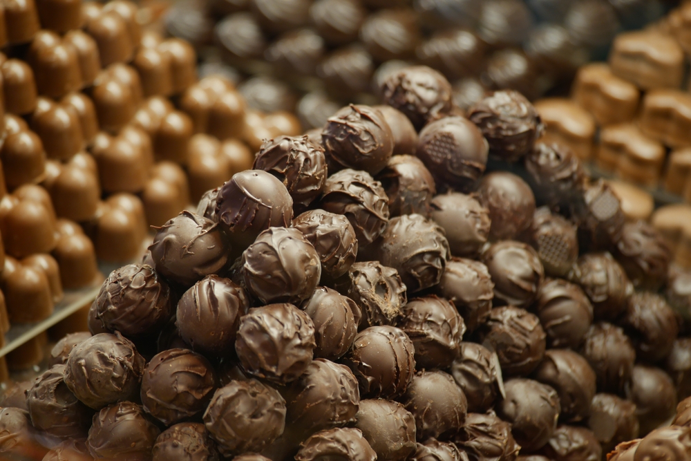 Stack-of-Gourmet-Chocolate-Truffles-for-Your-Candy-Store 2617361841