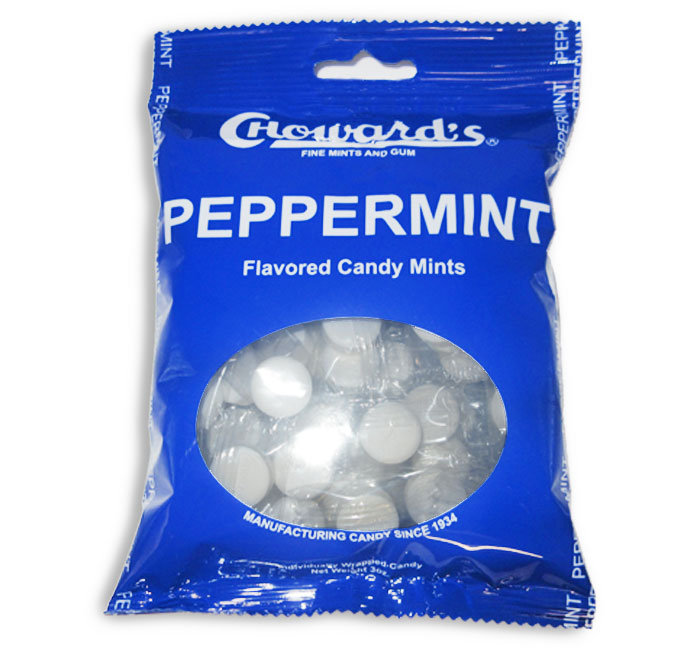 Chowards-Peppermint-Flavored-Candy-Mints-Peg-Bag 8300C