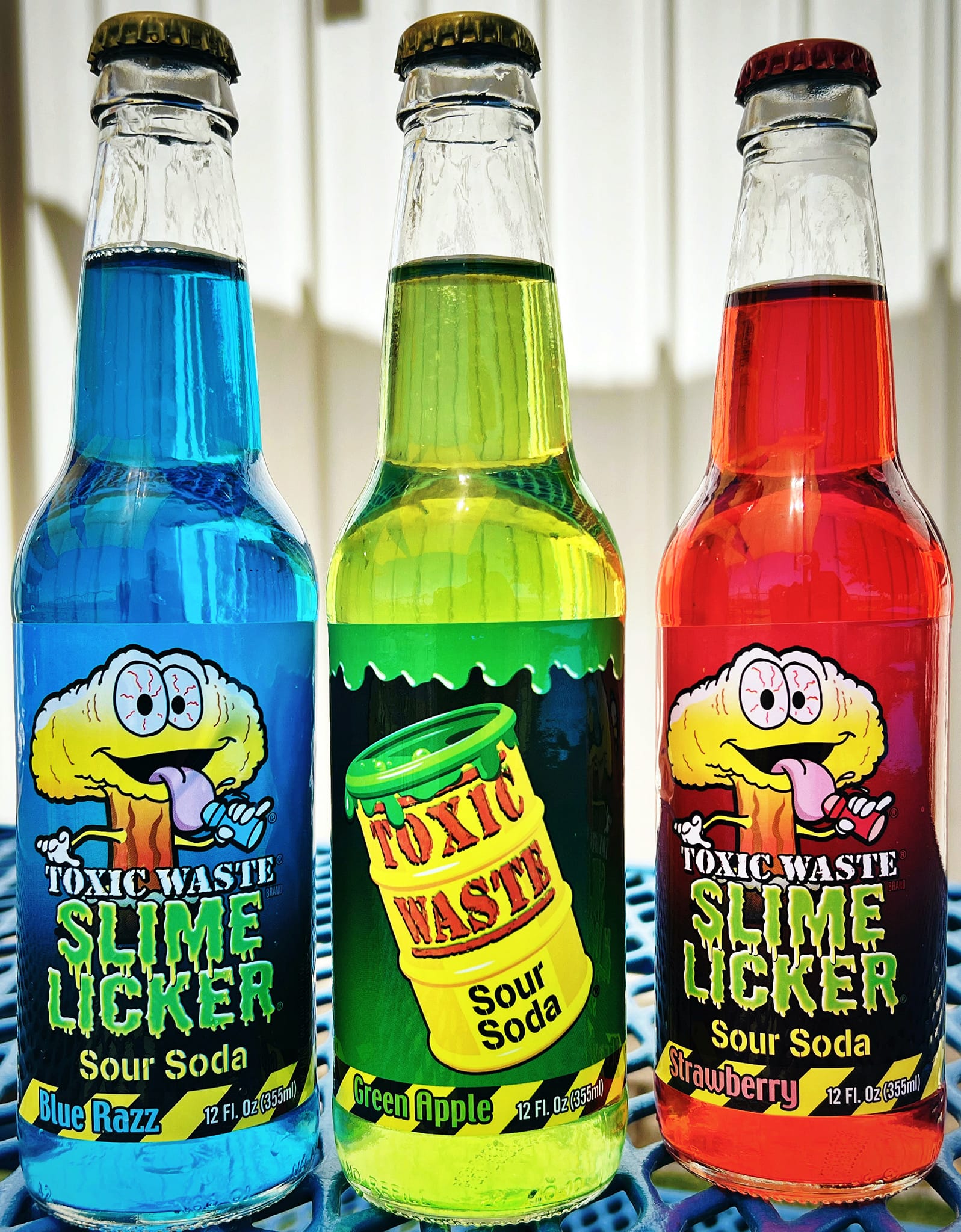 Toxic Waste Slime Licker Sour Sodas (12 fl.oz.)