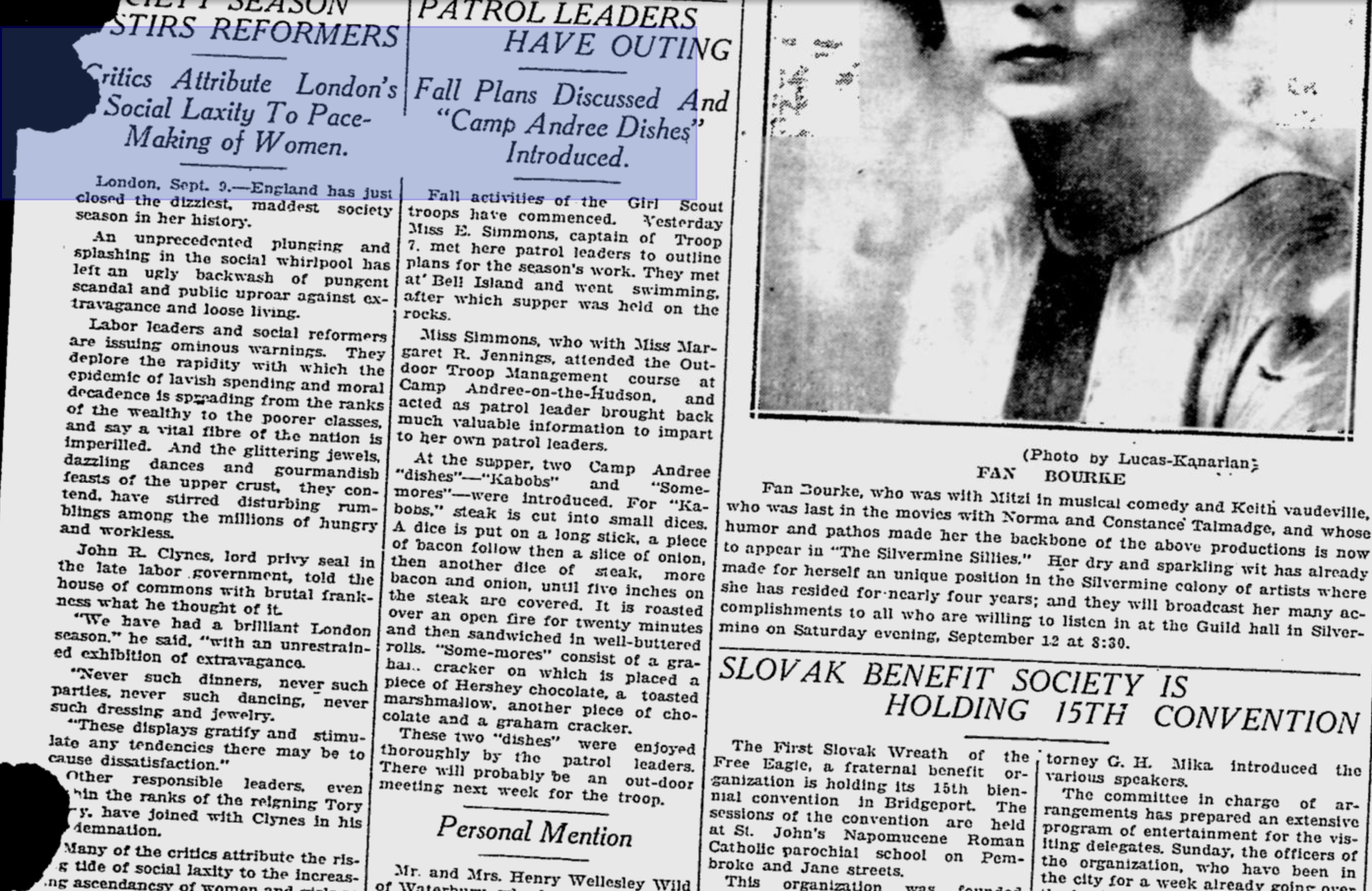 Norwalk-Hour-September-9-1925