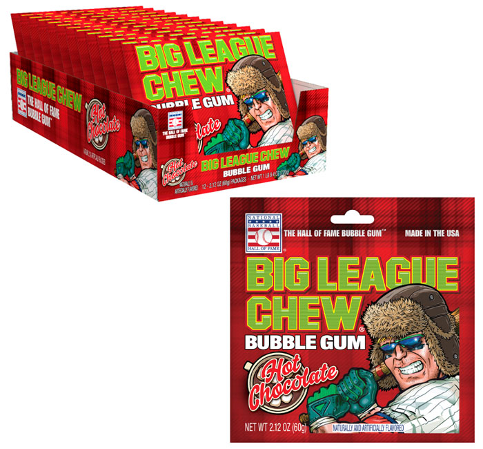 Big League Chew Hot Chocolate Bubble Gum