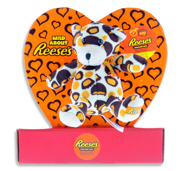 Reeses-Heart-Box-With-Plush-Toy 29023
