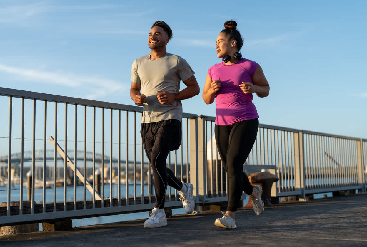 Exercise people running