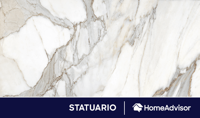 Statuario marble slab