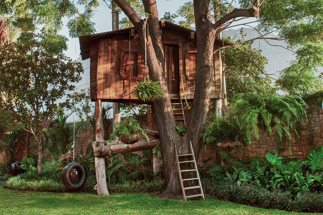 how to draw a treehouse for kids