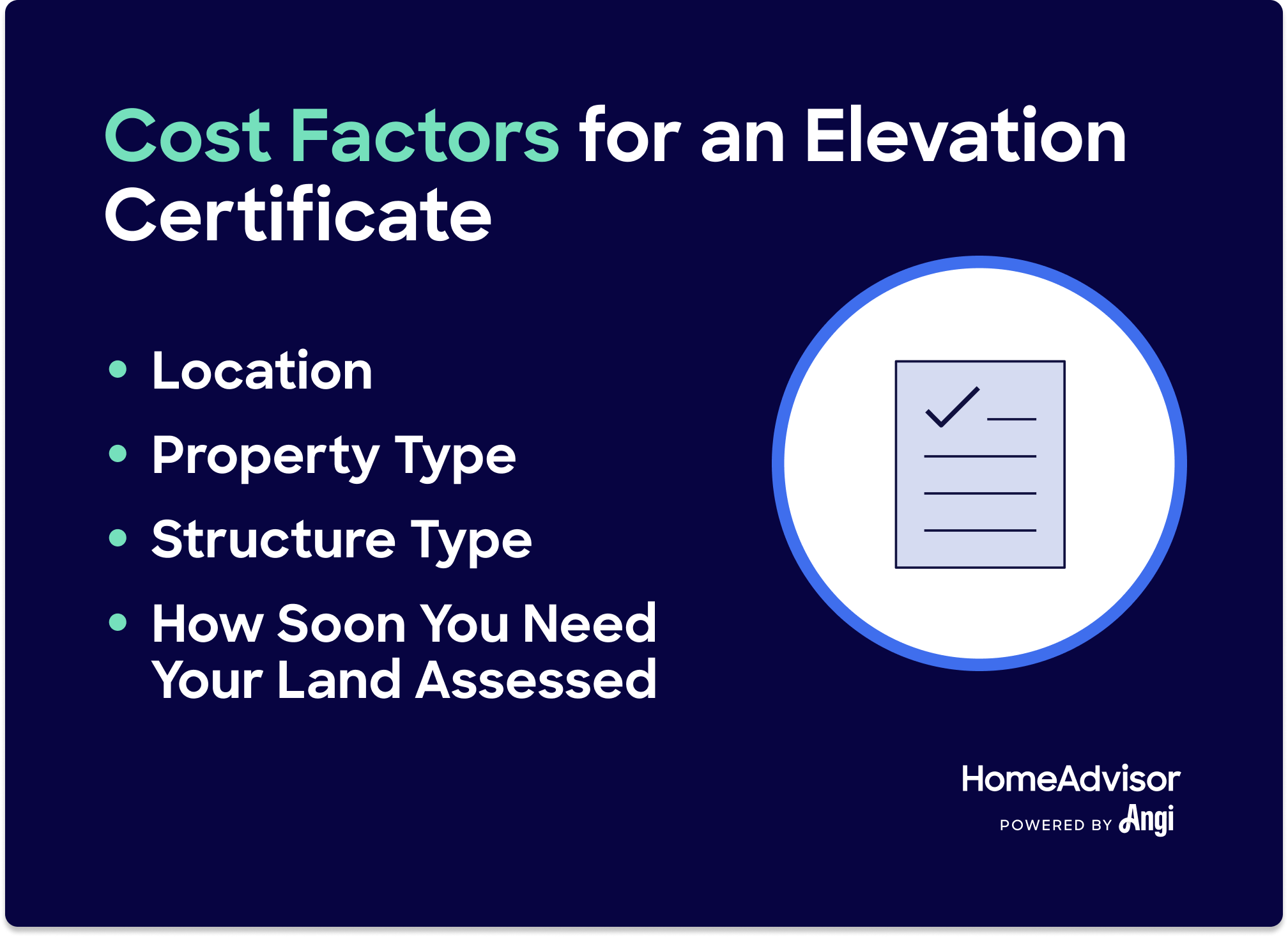 What Is the Average Cost of an Elevation Certificate?