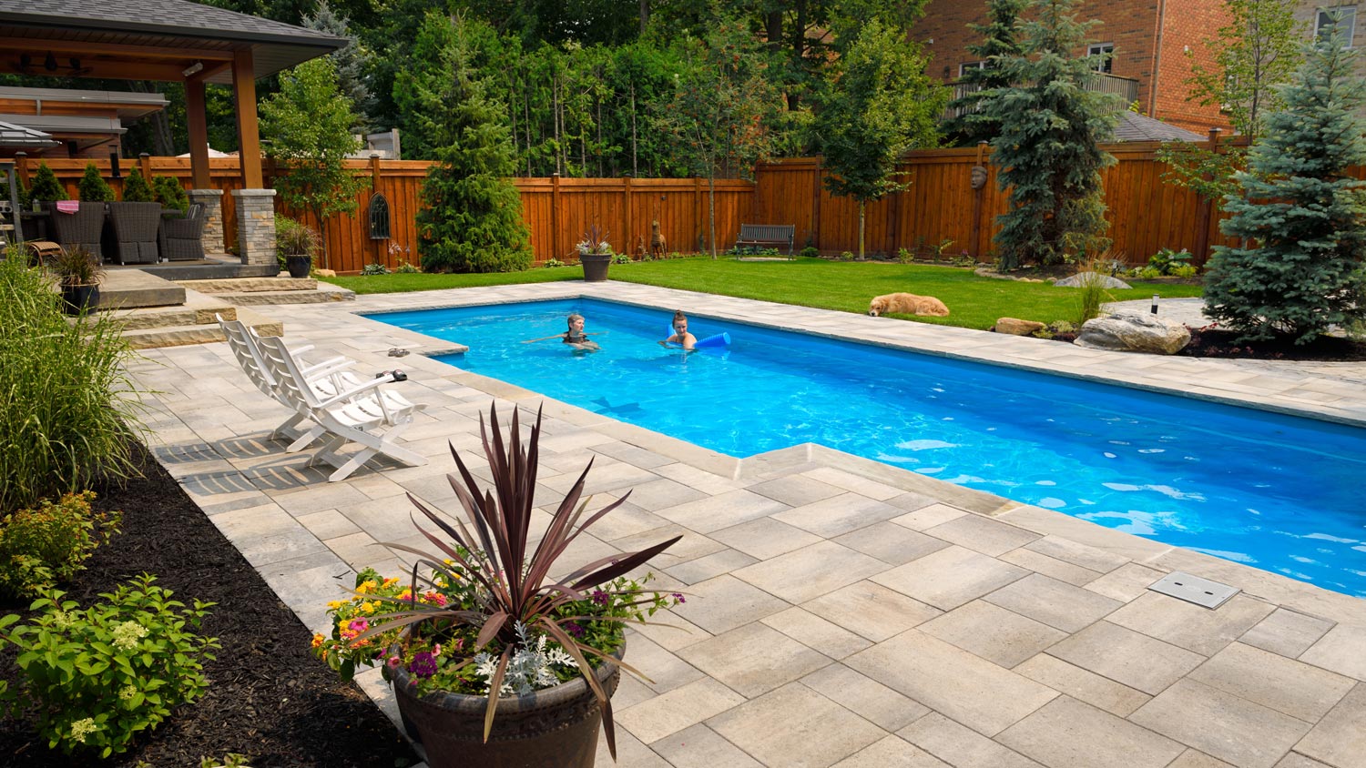 2024 Pool Costs Avg. Backyard Swimming Pool & Hot Tub Prices