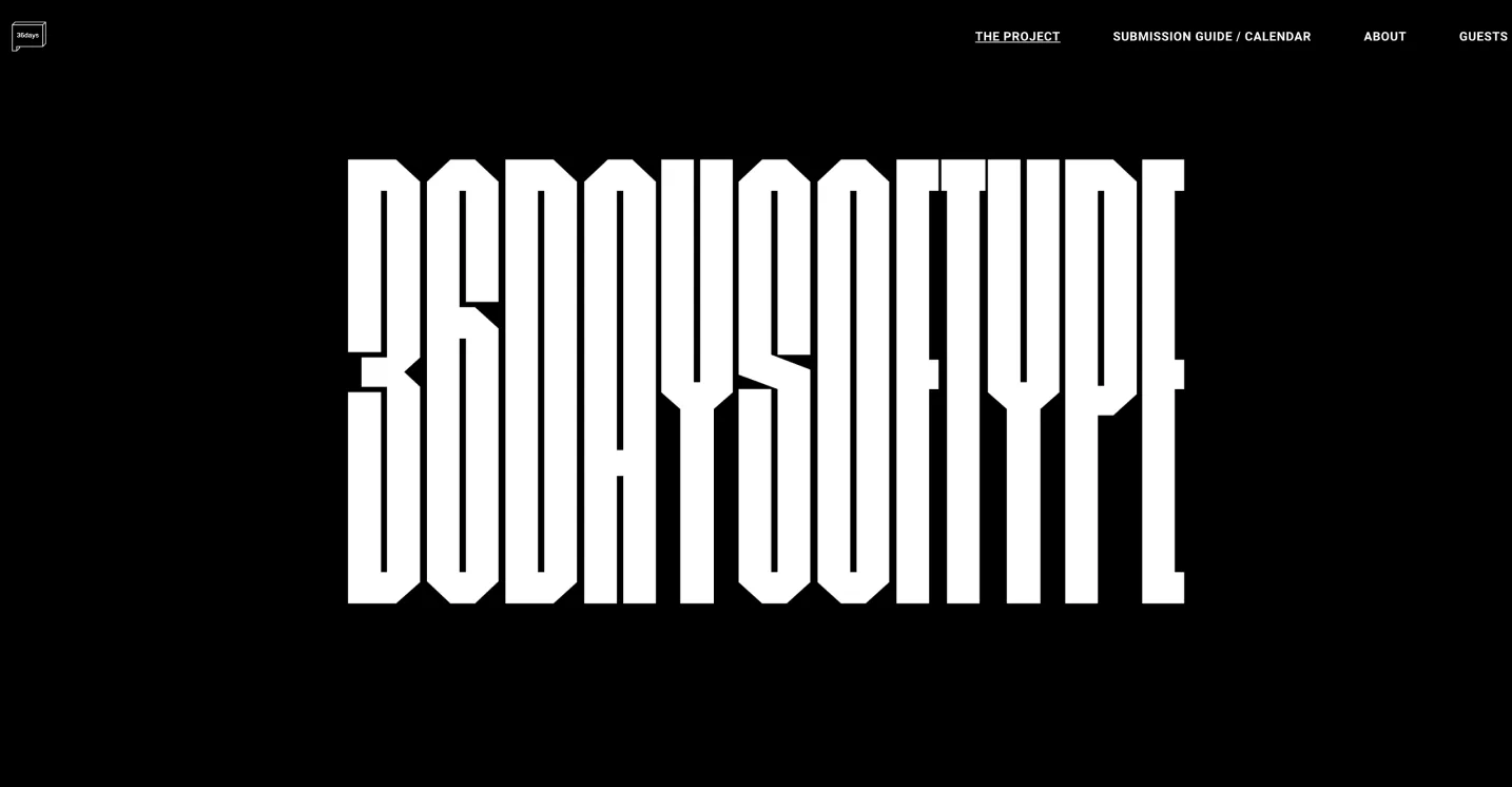 36 Days of Type