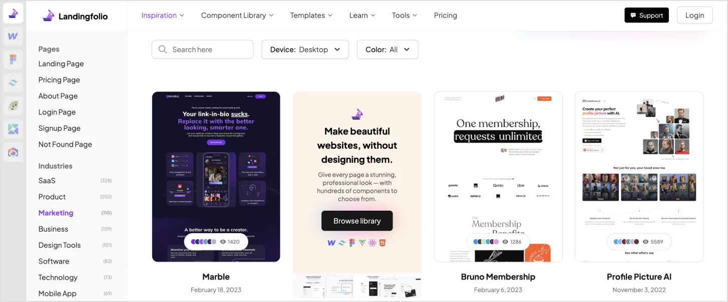 Landingfolio
