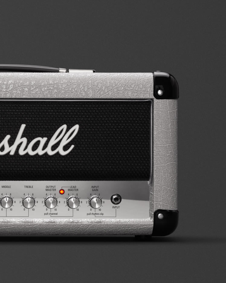 Marshall's Studio Jubilee Head in black and silver