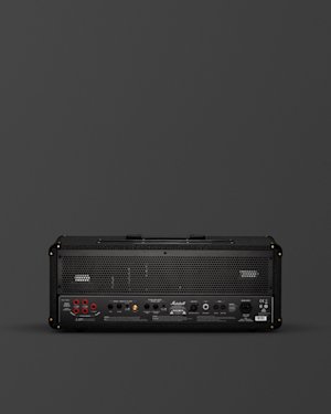 Imagen posterior del JVM205 Head en el artículo sobre diseño de dispositivos de la página de soporte de Marshall.