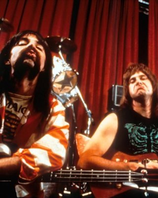 A shot of the film Spinal Tap