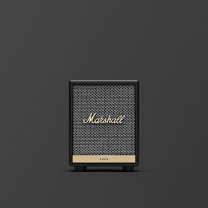 Uxbridge Black Speaker front view.