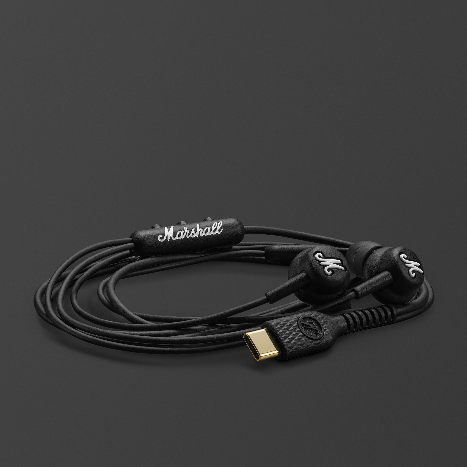 Marshall Mode USB-C Earbuds, цвет: Чёрный — фото 3