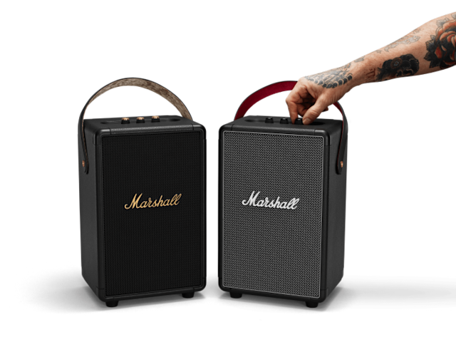 Tufton Black and Brass - ポータブルスピーカー | Marshall.com