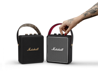Two portable Stockwell II speakers from Marshall.