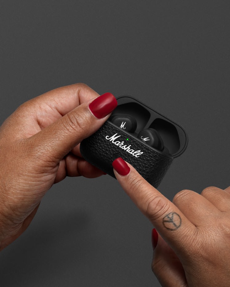 MOTIF II A.N.C. BLACK wireless earbuds by Marshall.