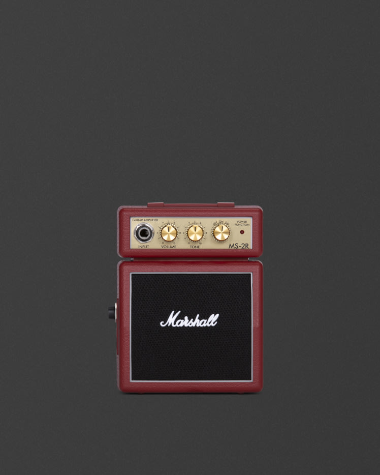 Small micro-amp in red color.