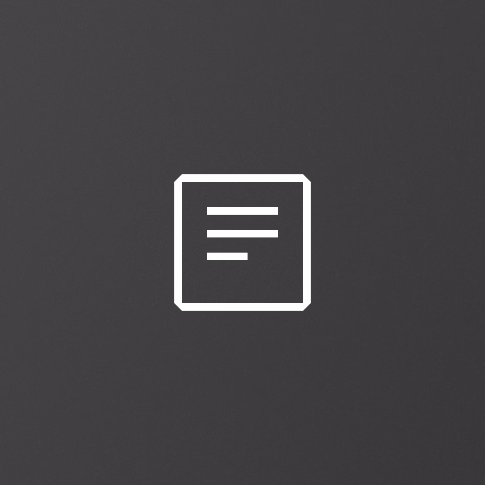 Un icono de archivo blanco sobre fondo negro para las páginas de artículos de apoyo en Marshall.com.