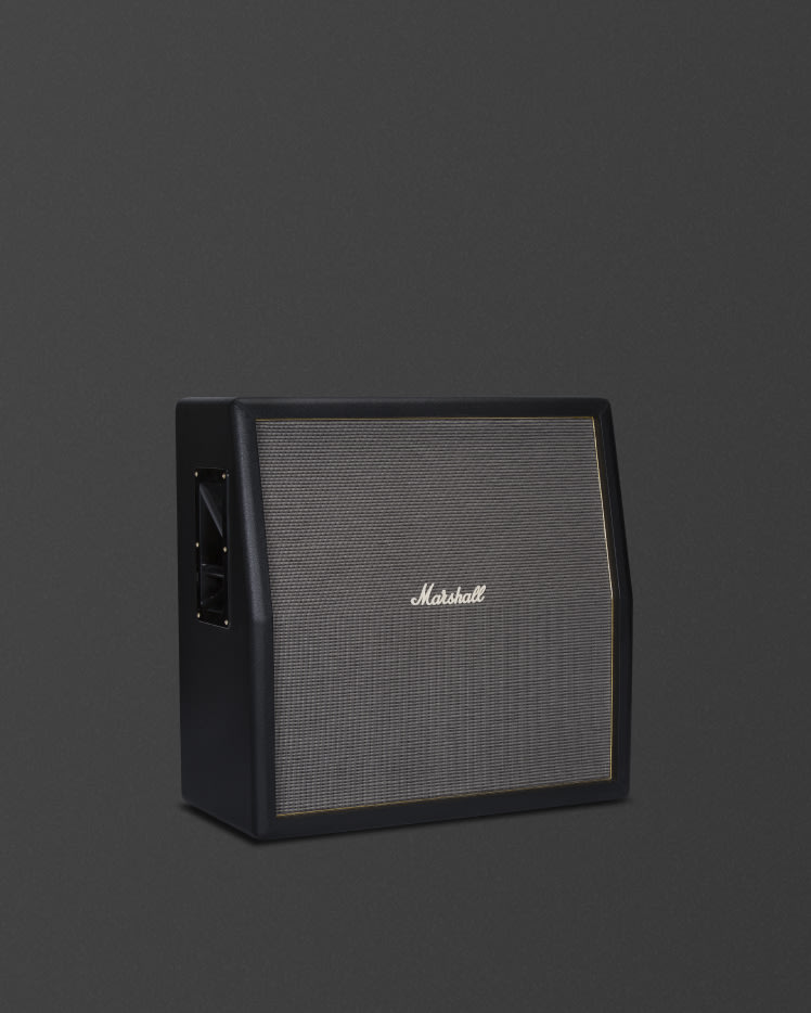 Marshall's Origin412A black cabinet.