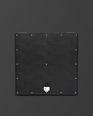 Disposición del panel trasero del armario base 1960B 4x12 en la página de artículos de apoyo.