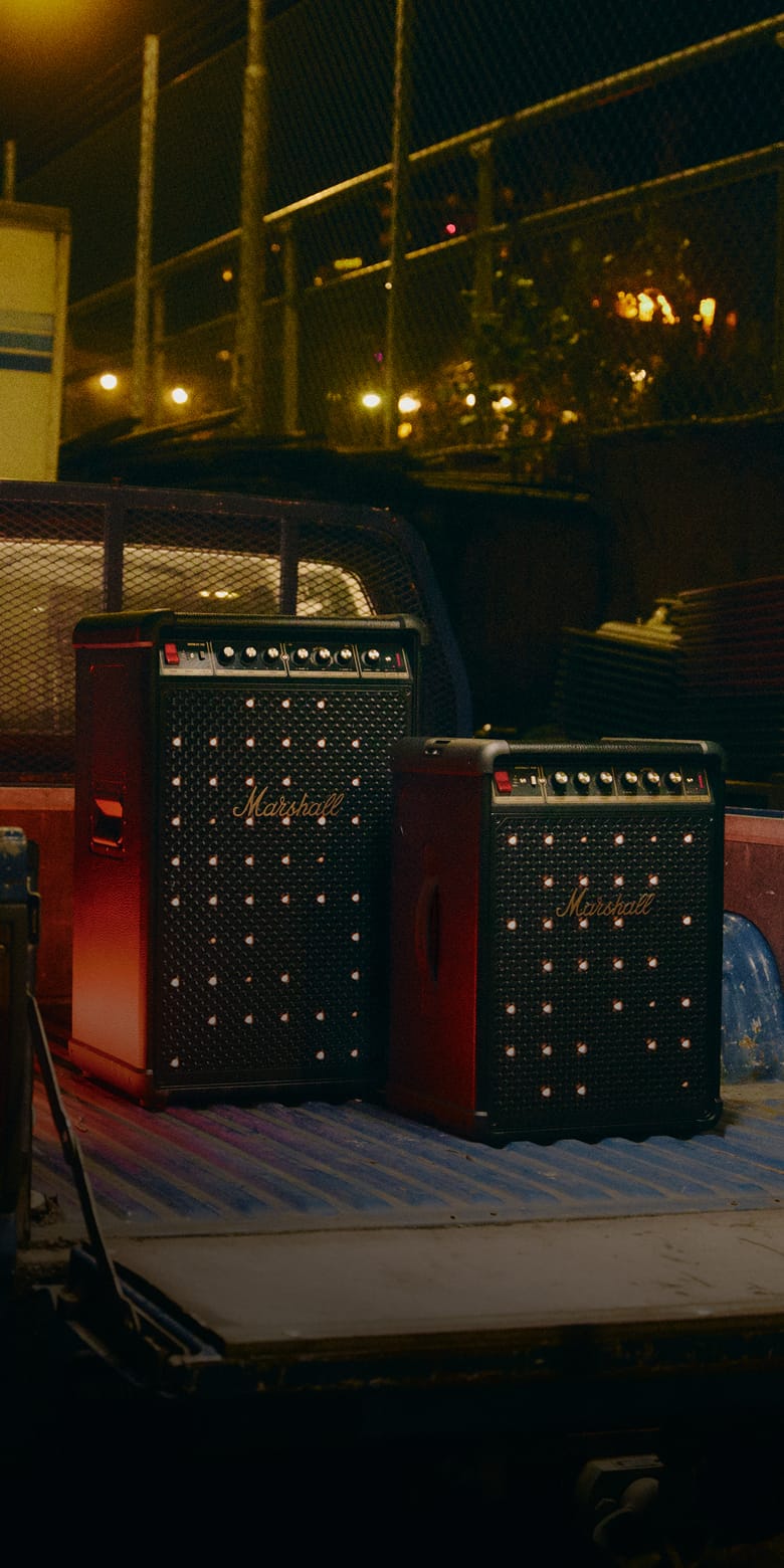 空間を満たすサウンドのパーティースピーカー | Marshall.com