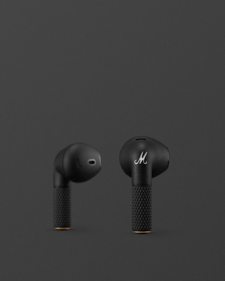 Minor III Black - Earbuds | Marshall.com