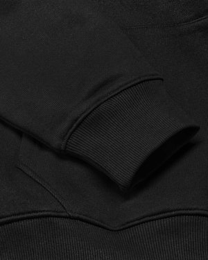 Close-Up of the Standard Issue Script Hoodie arm-sleeve