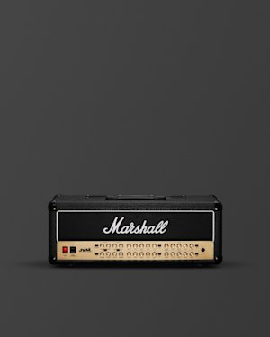 Diseño del panel frontal del JVM410 Head en la página de artículos de soporte.