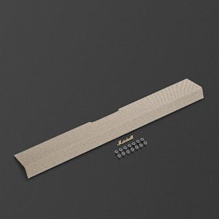Heston 60 fret + Fret grommets + Front logo in cream