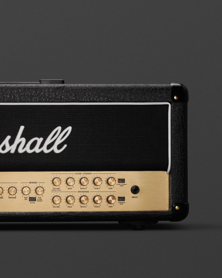 Marshall JVM210H right side zoomed in