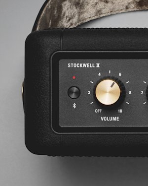 The Bluetooth button on a Stockwell II speaker.