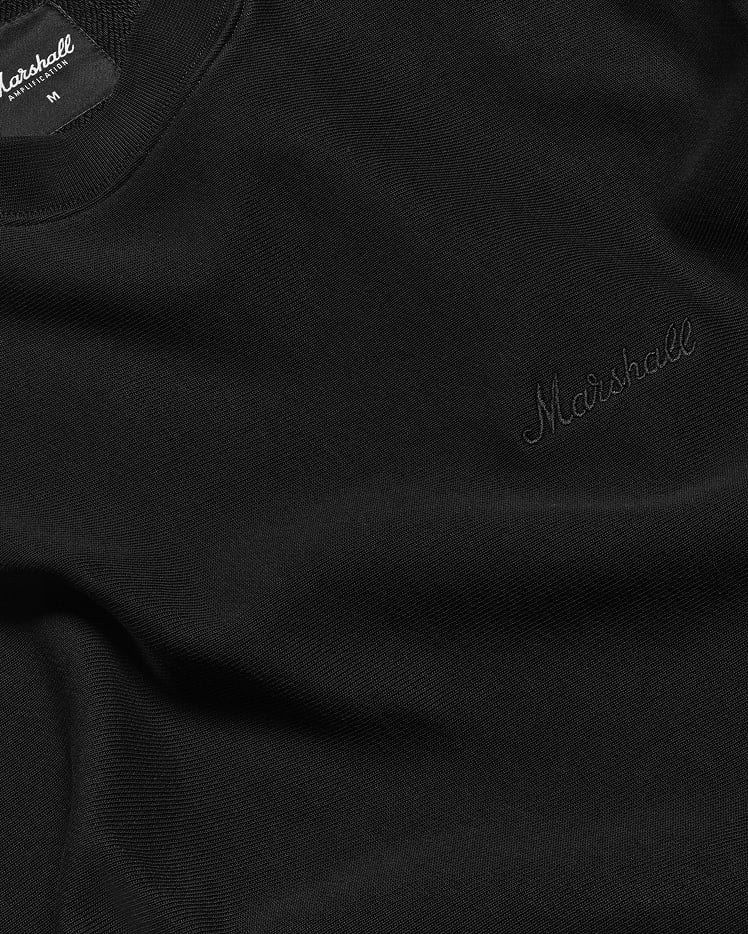The Marshall Standard Issue Sweatshirt front closeup