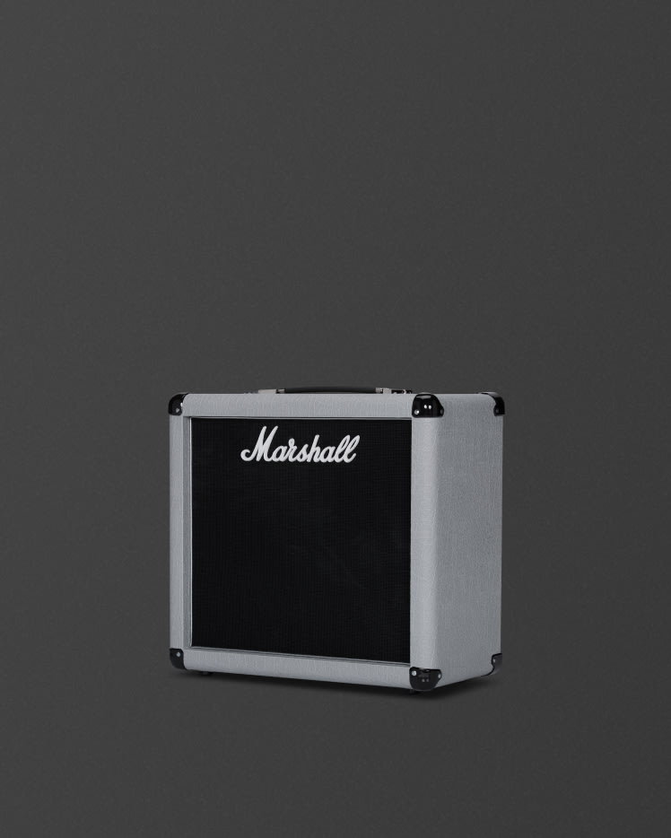 Caja compacta plateada 1x12" para la gama Studio Jubilee
