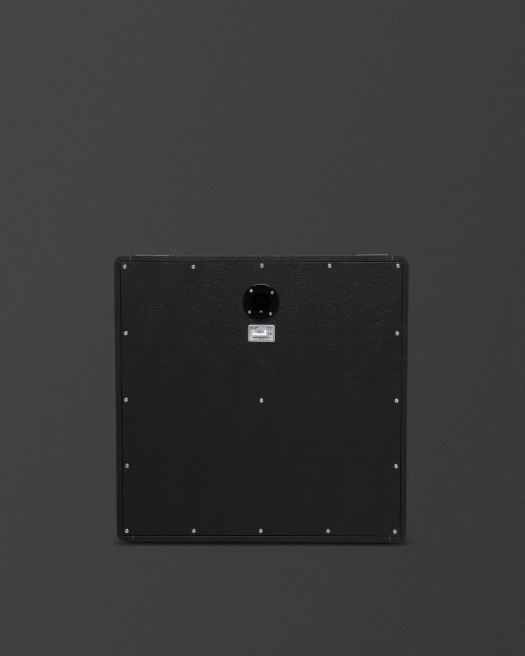 Parte trasera de la caja 1960BX de Marshall.