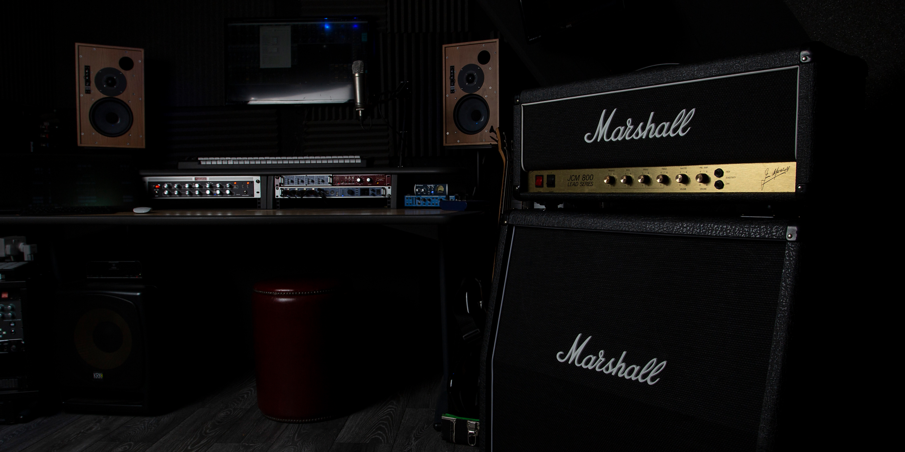 Los mejores amplificadores Marshall para grabar.