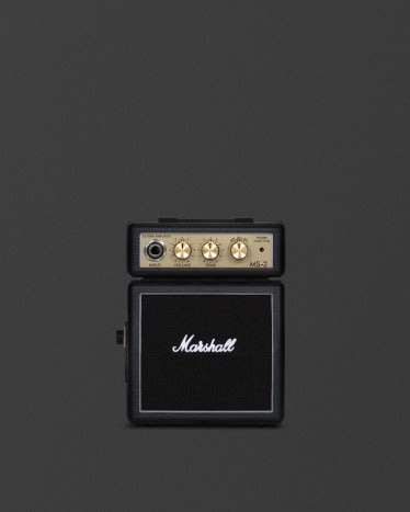 Small micro-amp in black color from Marshall